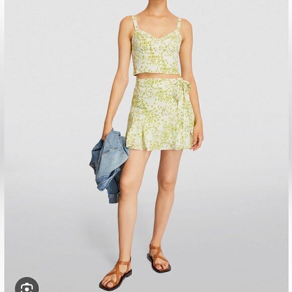 All Saints Friday Amani skirt/ skirt NWT Size 10 - Picture 4 of 7